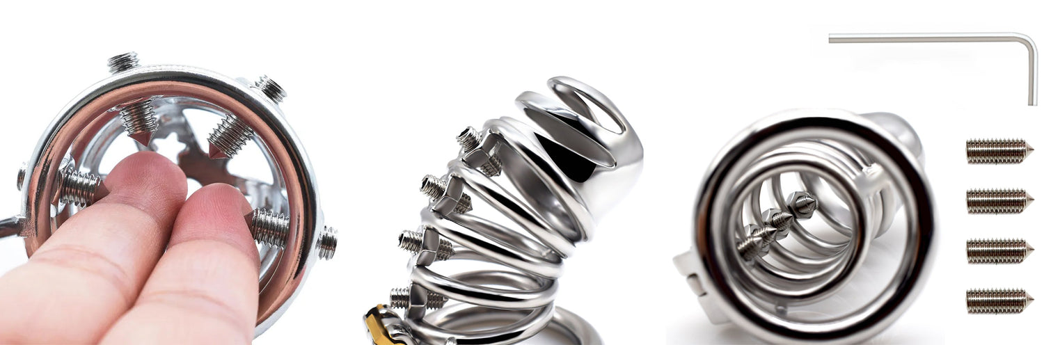 Spiked Chastity Cage