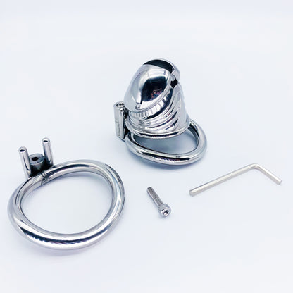 Allen Wrench Locks Solid Steel Male Chastity Cage, F3106