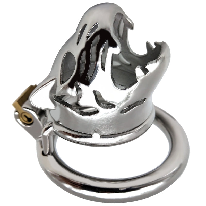 Small Cub Leopard Chastity Cage, F3036