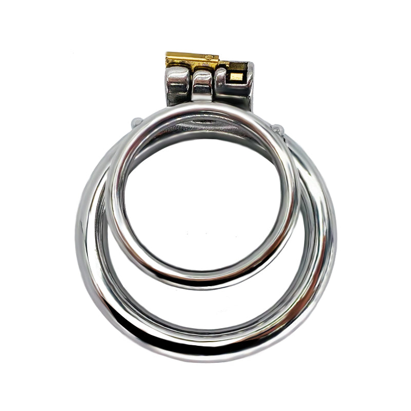 Dual Cock Ring Chastity Cage, F3121