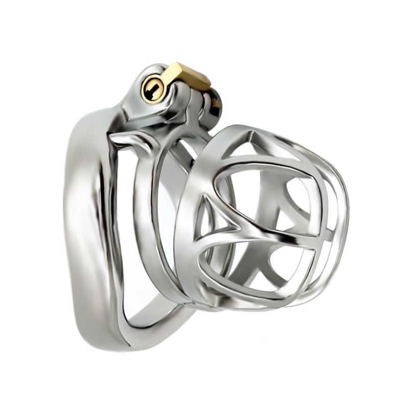 Male Top Split Open Chastity Cage, F3040