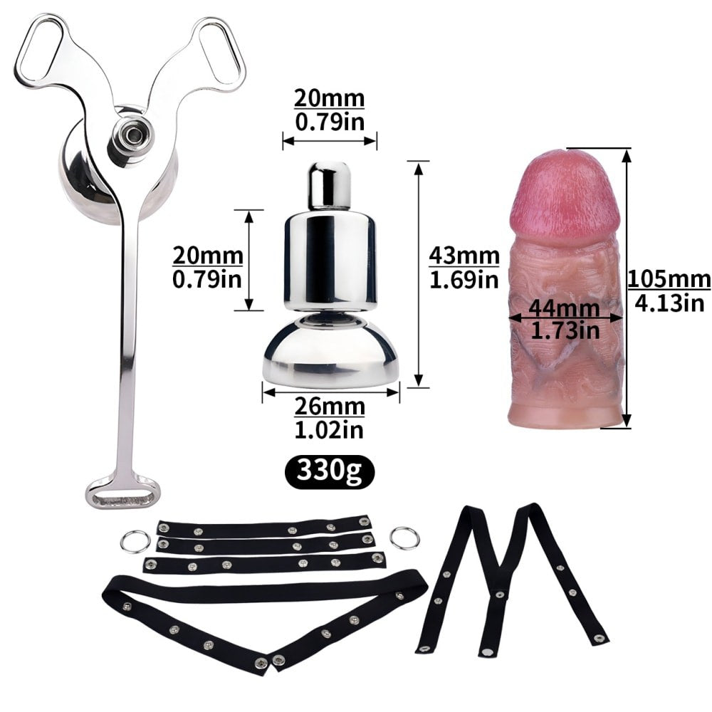 Flying-V Feminizer with Large Dildo | F3233D - FRRK