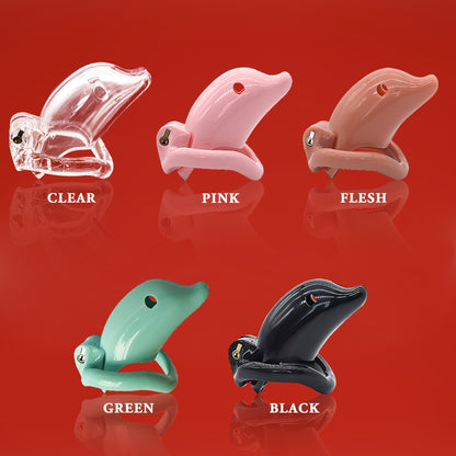 The Dolphin Shape Plastic Chastity Cage | F3060 - FRRK