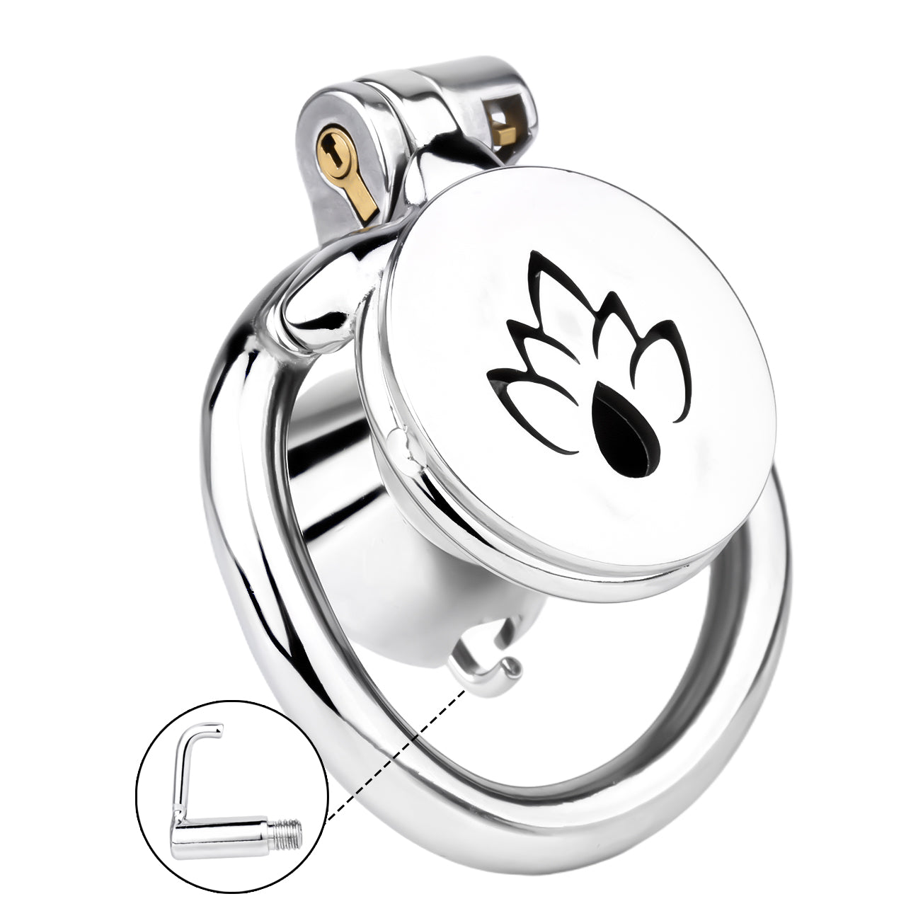 Inverted Prince Albert Piercing Chastity Lock | F3239 - FRRK