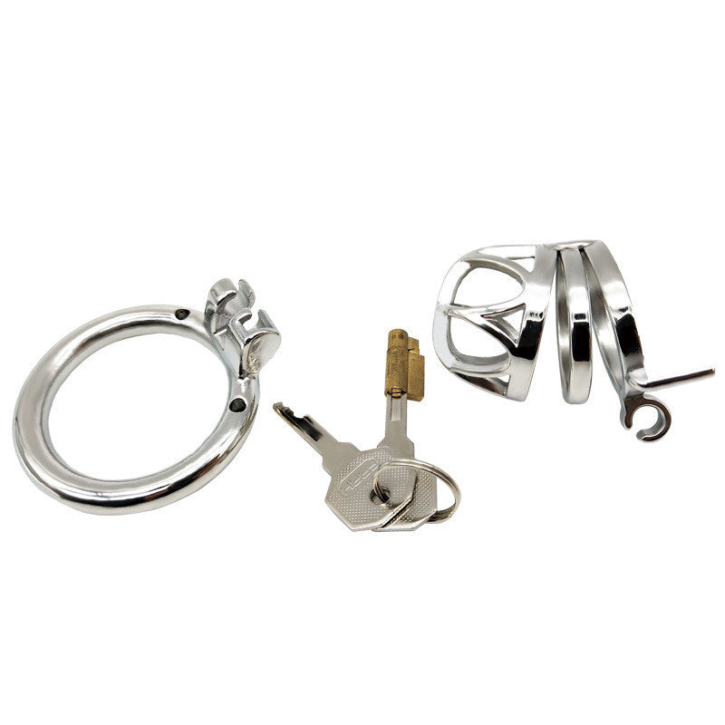 Male Top Split Open Chastity Cage, F3042