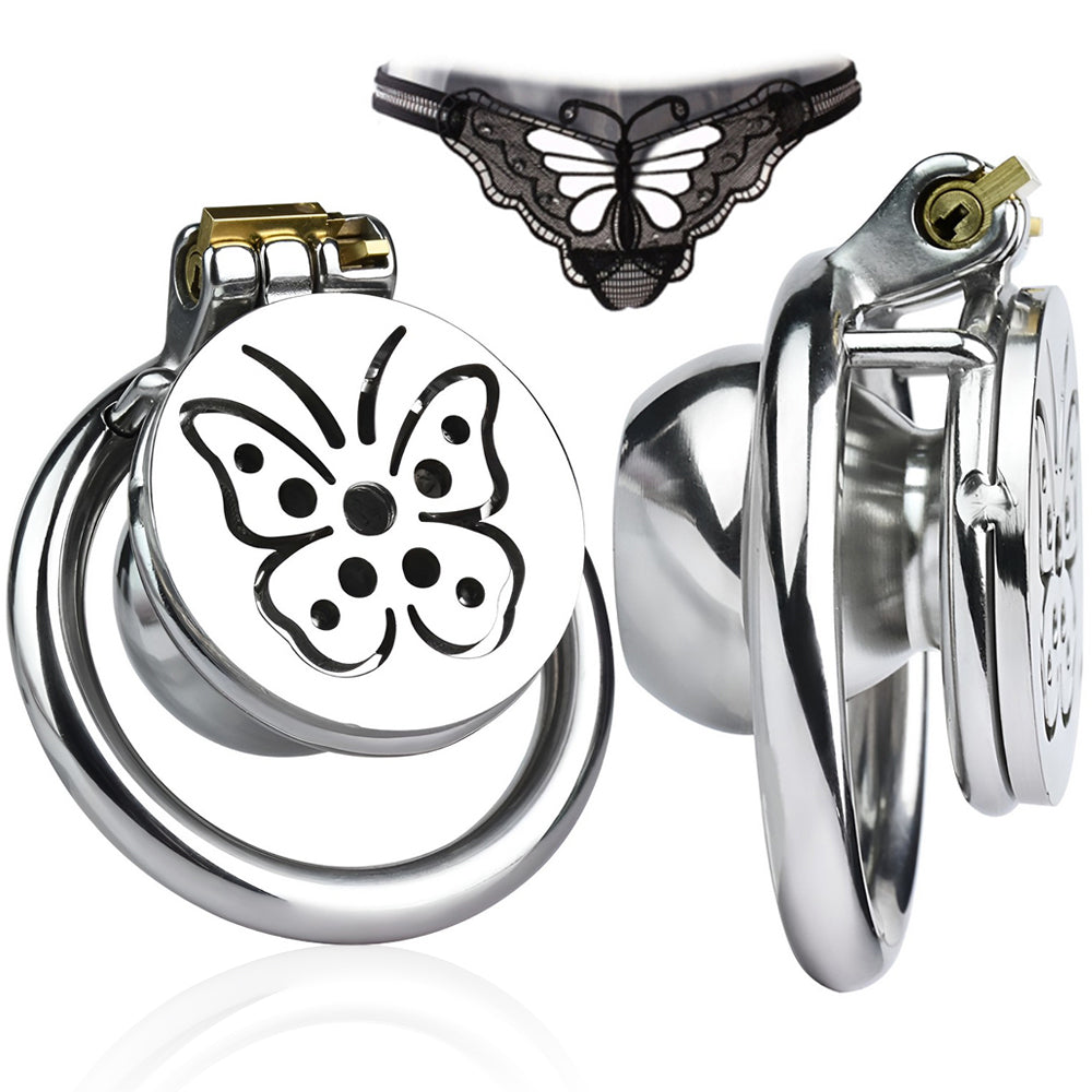 Butterfly Inverted Sissy Chastity Cage | F3205 - FRRK