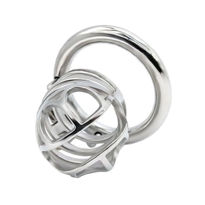 Male Top Split Open Chastity Cage, F3042