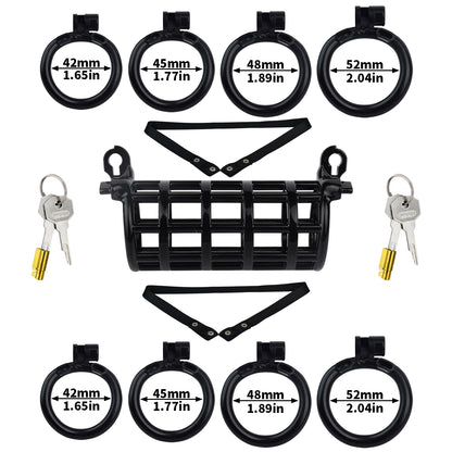 Resin Double Ended Chastity Cage | F3257 - FRRK