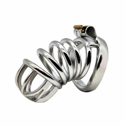 Male Top Split Open Chastity Cage, F3047