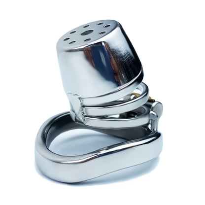 Male Lid Shower Belt Full Close Chastity Cage, F3082