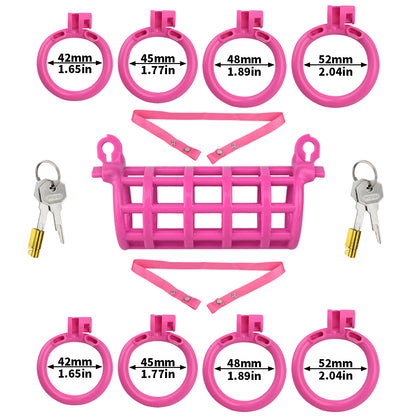 Resin Double Ended Chastity Cage | F3257 - FRRK