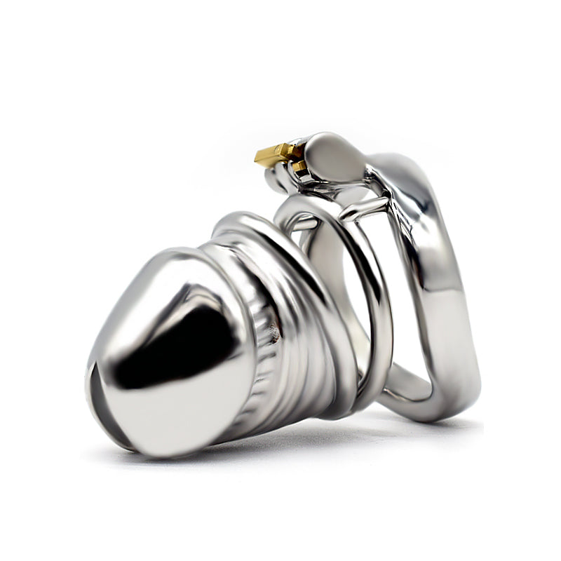 Male Solid Steel Chastity Cage, F3052