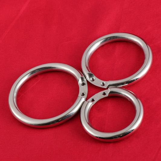 Base Rings for FRRK Chastity Cage That Fit Double Screw Lock Only, K07