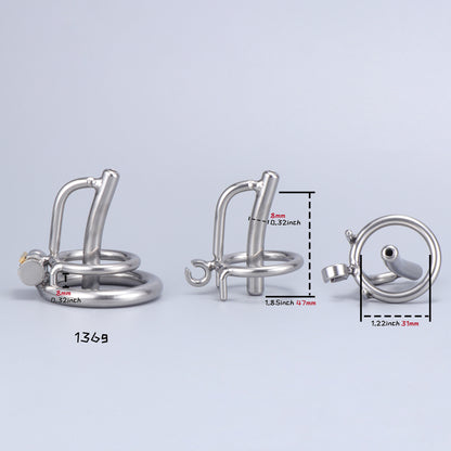 Chastity Device With Urethral Tube | A279