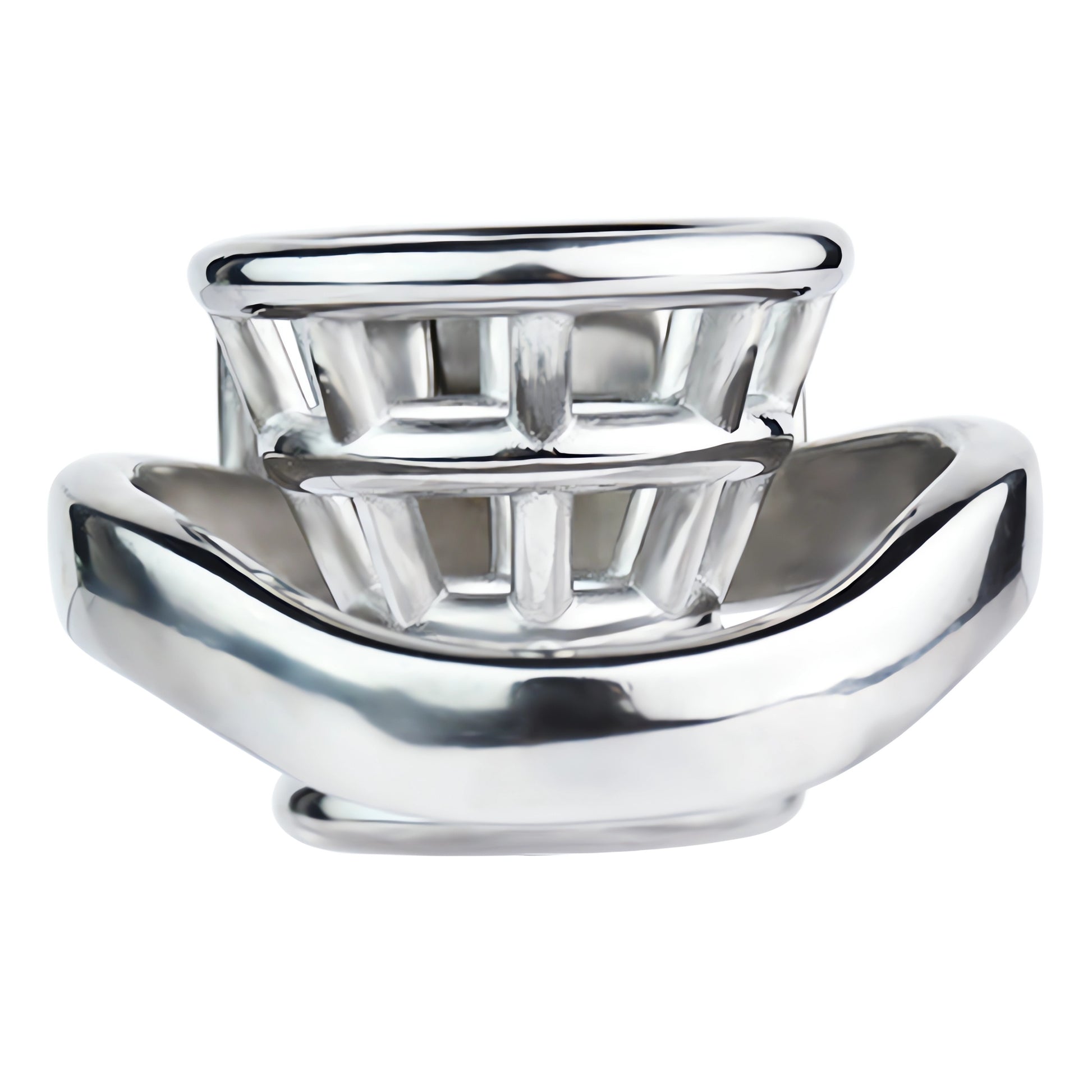 Metal Negative Fish Basket Chastity Cage | F3200 - FRRK