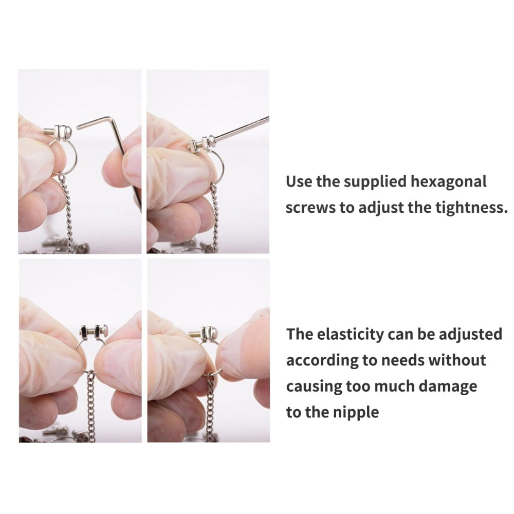 Adjustable Nipple Clamps with Bell | F3225 - FRRK