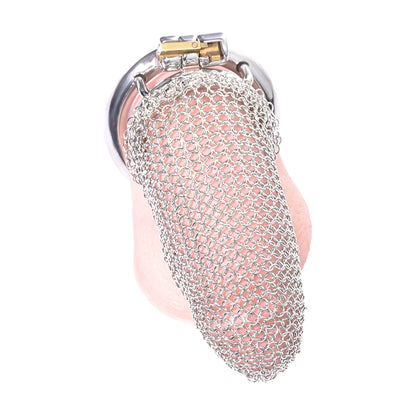 Maxi Metal Mesh Chastity Cage, F3195