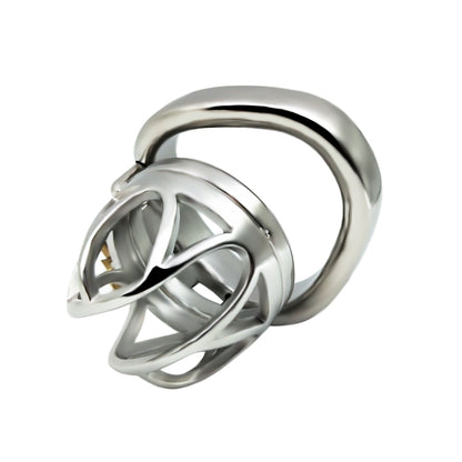 Male Top Split Open Chastity Cage, F3039