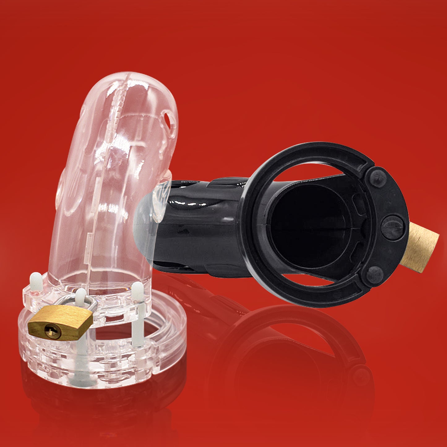 The Fish Shape Plastic Chastity Cage | F3025 - FRRK