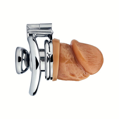 Inverted Chastity Cage With Dildo Allen Wrench Lock, F3401