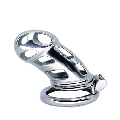 Stainless Steel Metal Maxi Mamba Male Chastity Cage, F3090