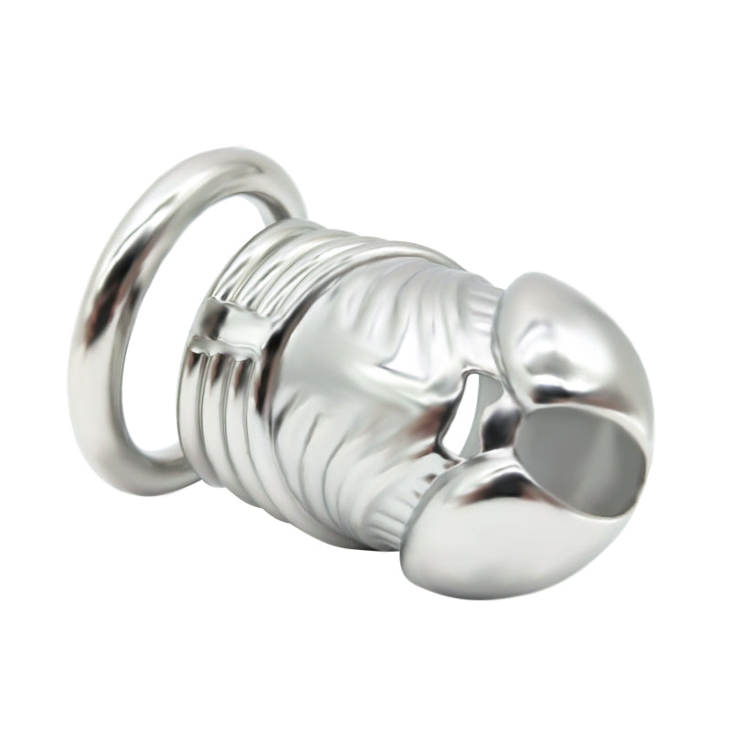 Male Solid Steel Chastity Cage, F3054