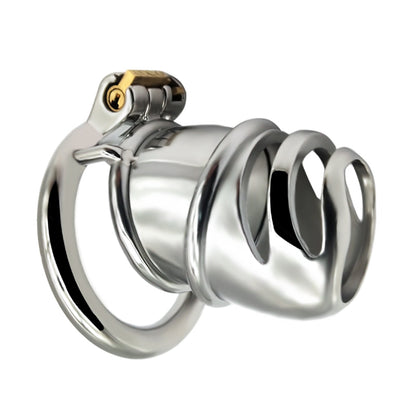 Top Split Open Male Chastity Cage, F3056