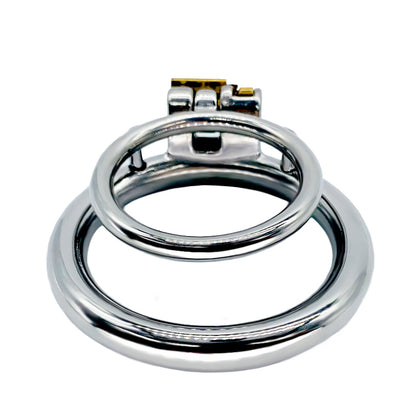 Dual Cock Ring Chastity Cage, F3121