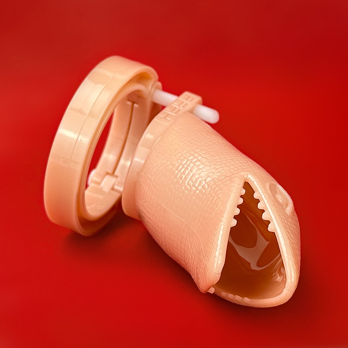 The Crocodile Shape Plastic Chastity Cage | F3027 - FRRK