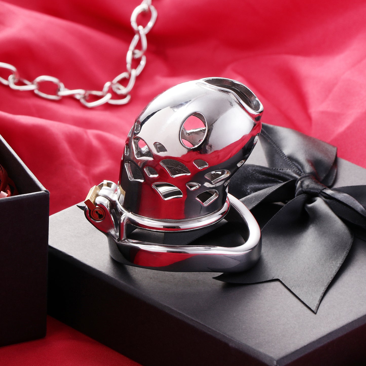 37mm Diameter Large Male Chastity Cage, F3085