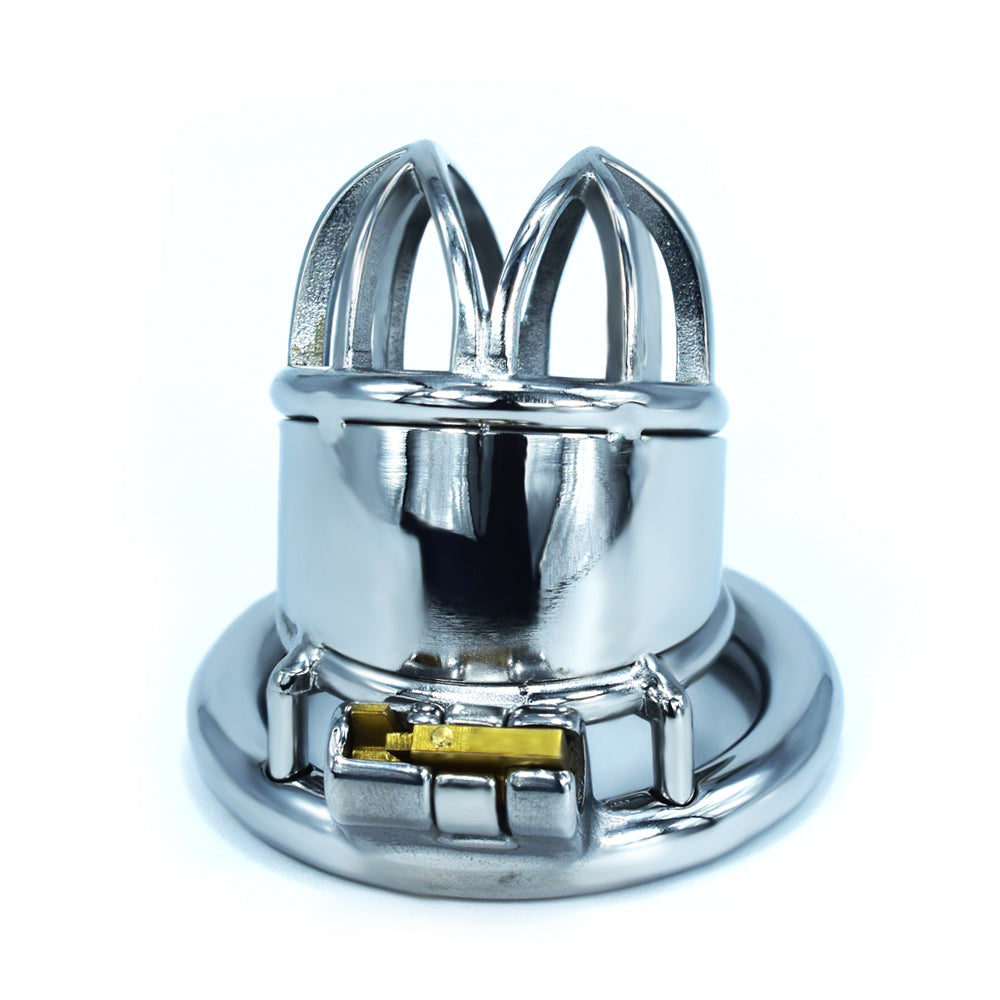 Male Chastity Cage Front Half-Moon Opening, F3094