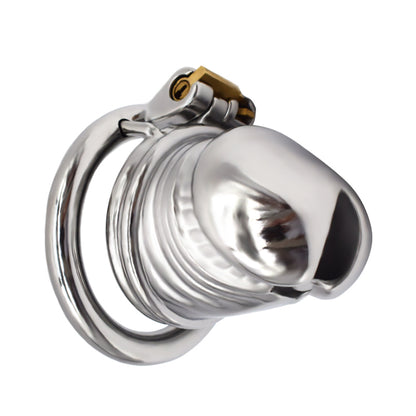 Male Solid Steel Chastity Cage, F3051