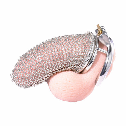 Maxi Metal Mesh Chastity Cage, F3195