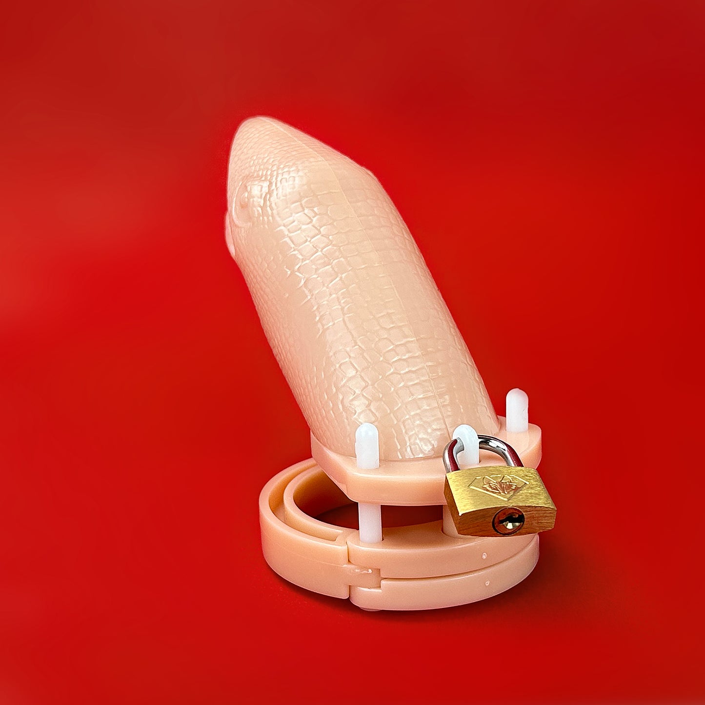 The Crocodile Shape Plastic Chastity Cage | F3027 - FRRK