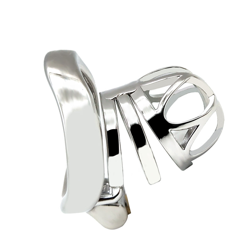 Male Top Split Open Chastity Cage, F3041