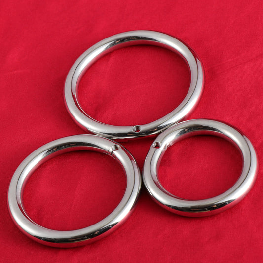 Base Rings for FRRK Chastity Cage That Fit Single Screw Lock Only, K06