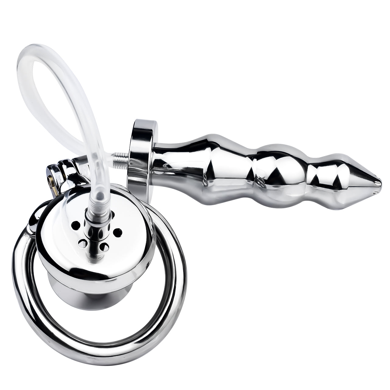 Chastity Cage With Enema Butt Plug | F3240 - FRRK