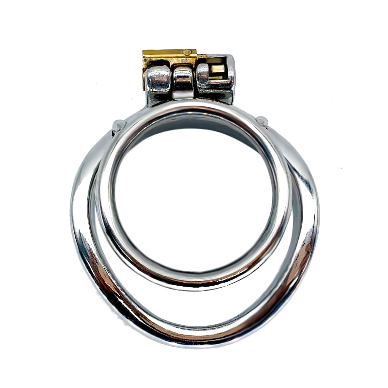 Dual Cock Ring Chastity Cage, F3121