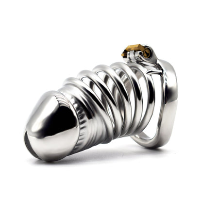 Male Solid Steel Chastity Cage, F3055