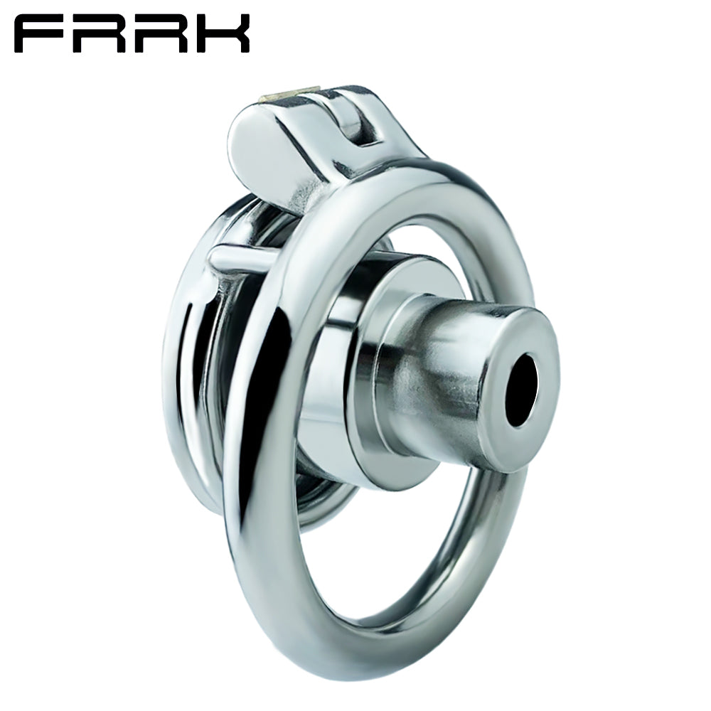 Inverted Double Cylinder Flat Chastity Cage, F3150