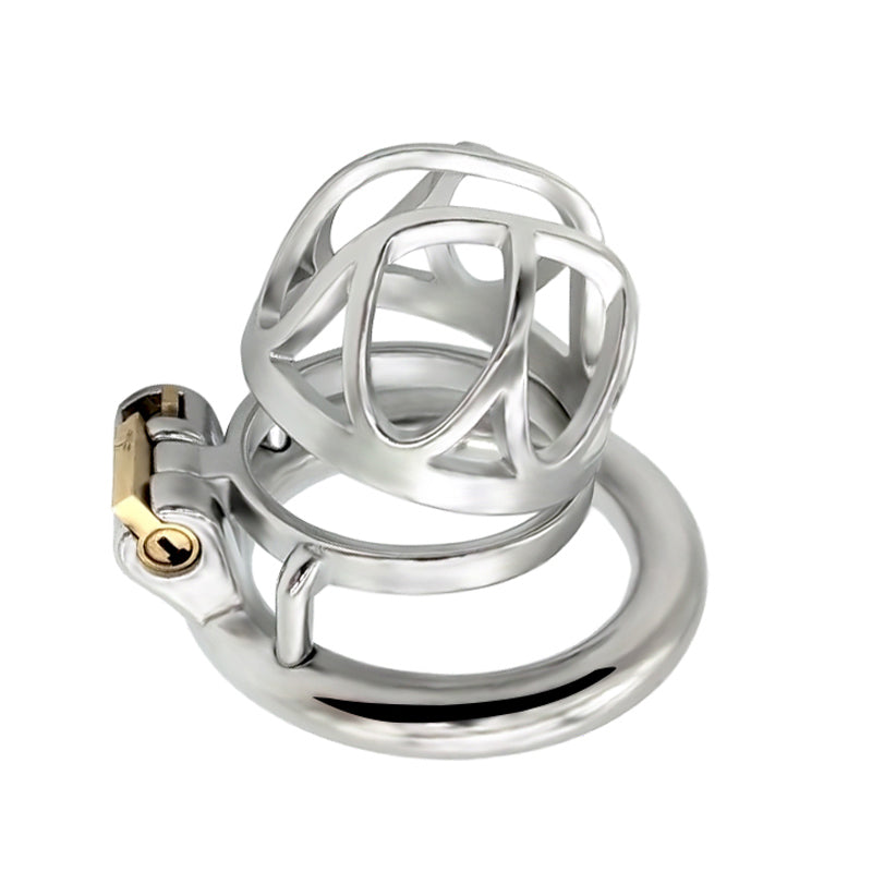 Male Top Split Open Chastity Cage, F3040