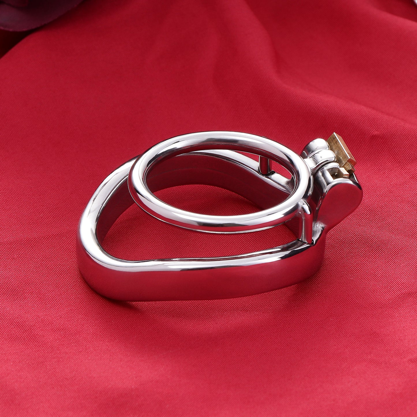 Dual Cock Ring Chastity Cage, F3121