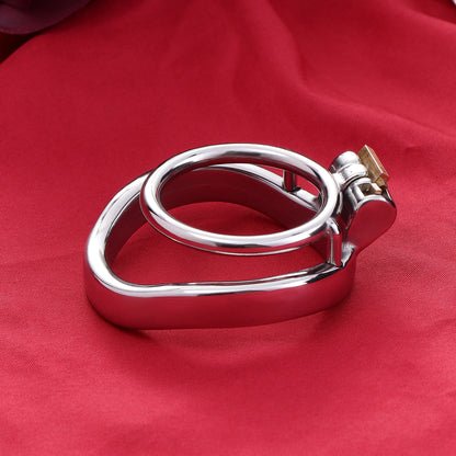 Dual Cock Ring Chastity Cage, F3121