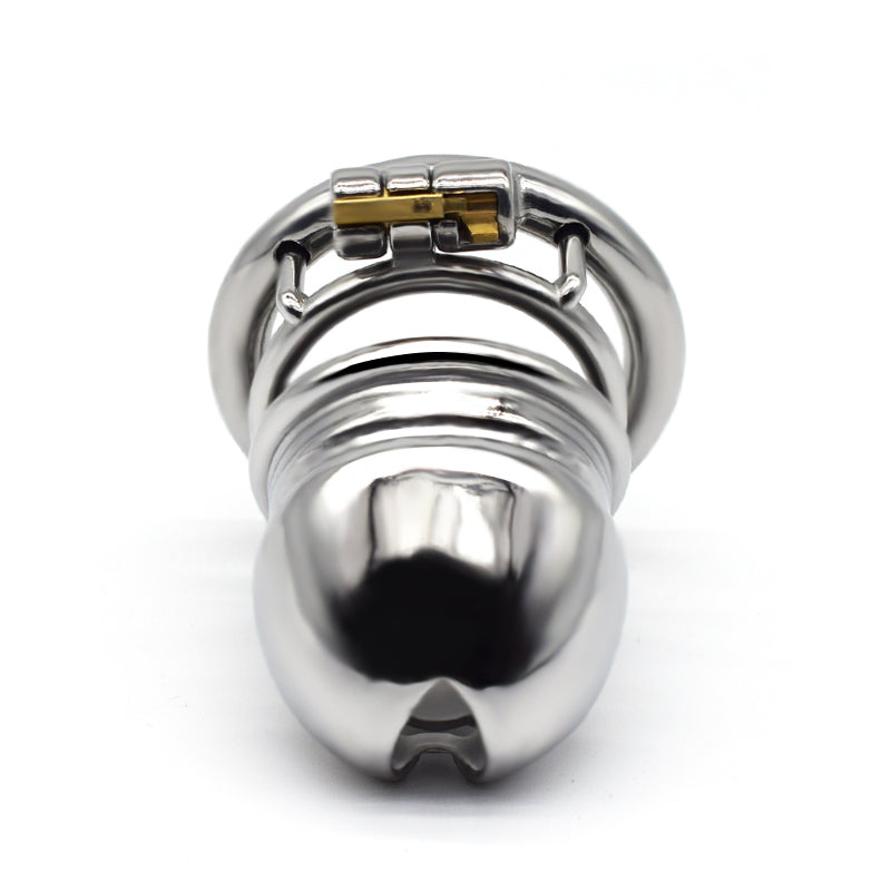 Male Solid Steel Chastity Cage, F3052