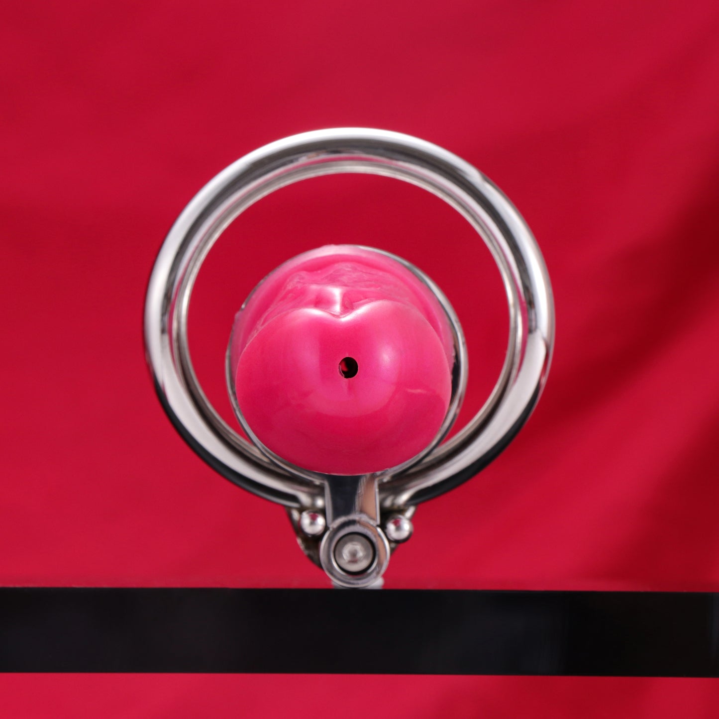 Inverted Chastity Cage With Dildo Allen Wrench Lock, F3401