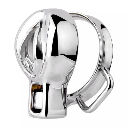 Metal Pussy Shaped Chastity Cage | F3138 - FRRK