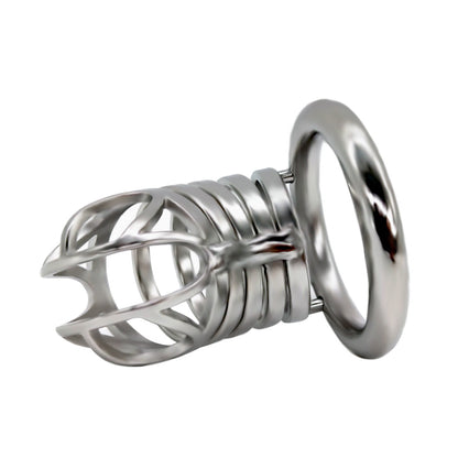 Male Top Split Open Chastity Cage, F3043