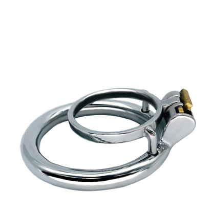 Dual Cock Ring Chastity Cage, F3122