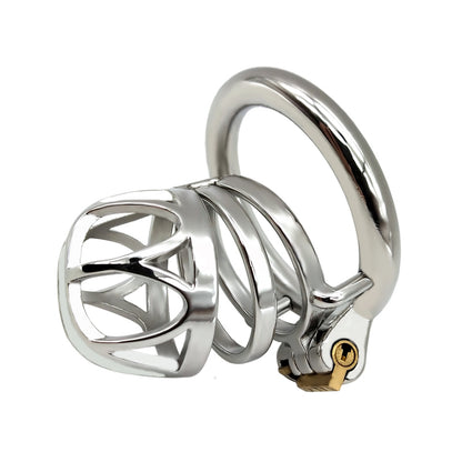 Male Top Split Open Chastity Cage, F3041