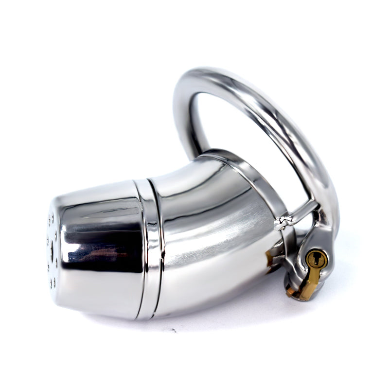 Full Closed Steel Chastity Cage, F3101